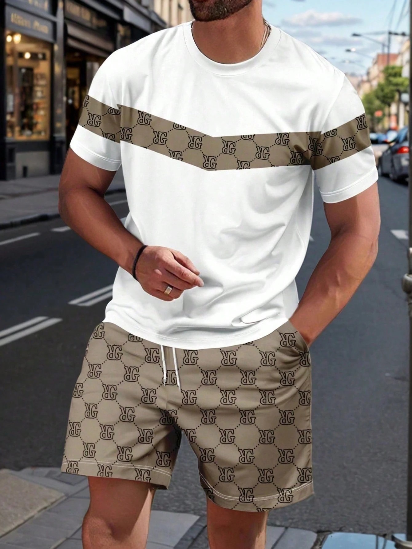 Summer Knit Clothing - Traje de Verano 2026 para Hombre