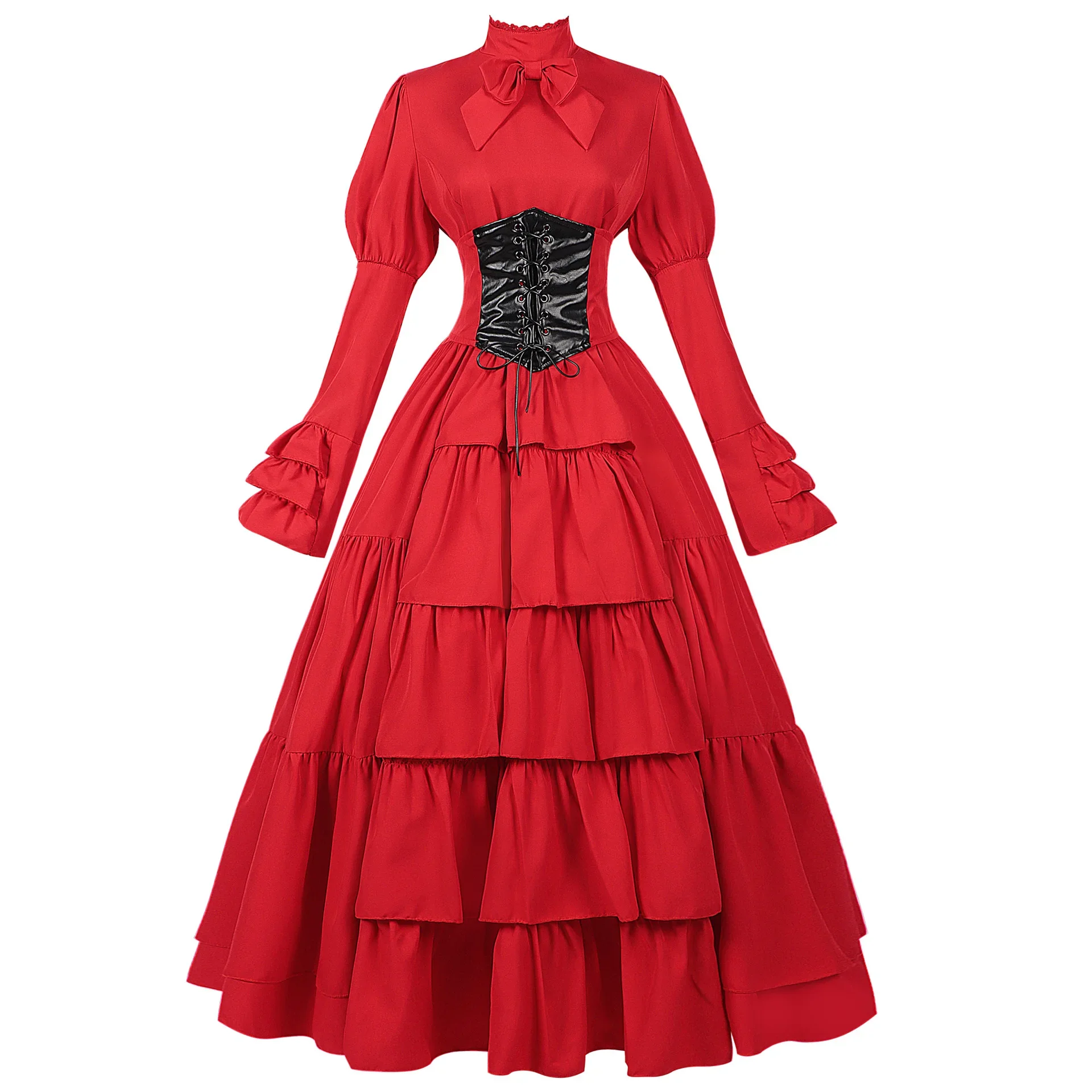 Summer Renaissance Clothing - Disfraz de Halloween para Mujer, Vestido