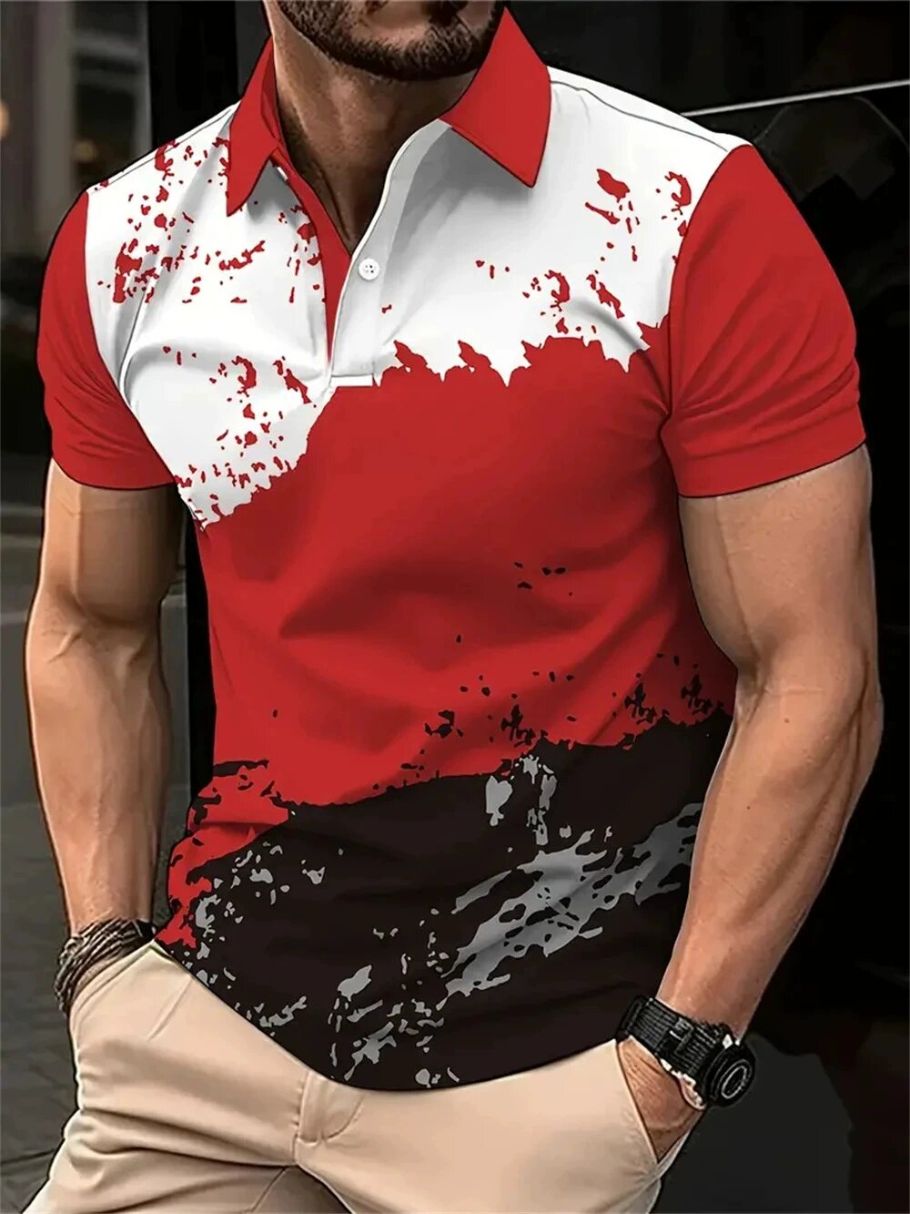 Summer Clothing Canada - Camisetas Polo de Moda con Estampado