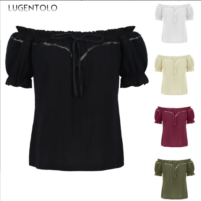 Summer Renaissance Clothing - Camisa Retro para mujer, blusa renacentista