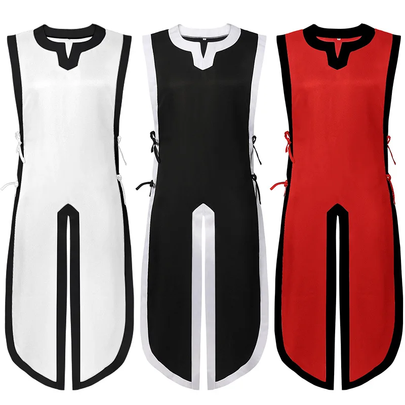 Summer Renaissance Clothing - Chaleco Medieval para hombre, bata de