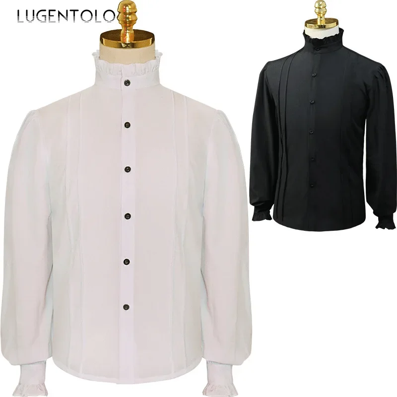 Summer Renaissance Clothing - Camisas medievales renacentistas Steampunk Victoria para