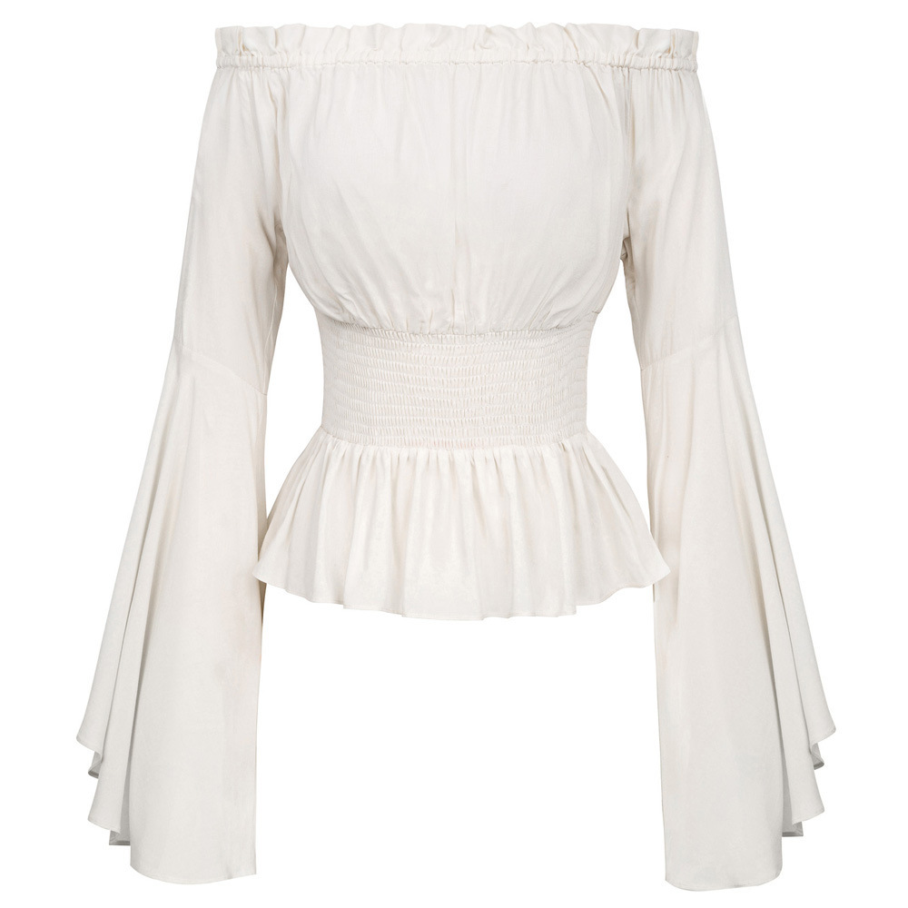 Summer Renaissance Clothing - Tops de mediana edad y ropa