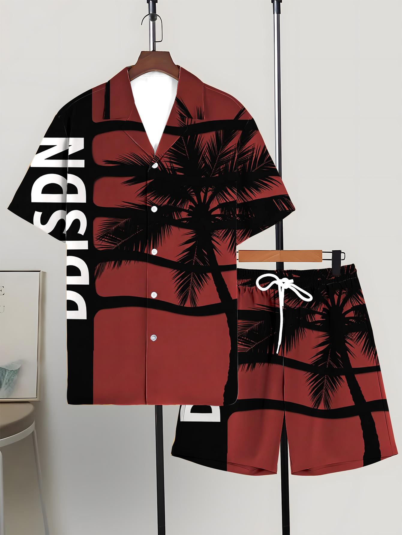 Summer Clothing Drip - Conjuntos de Camiseta y Pantalón Deportivo