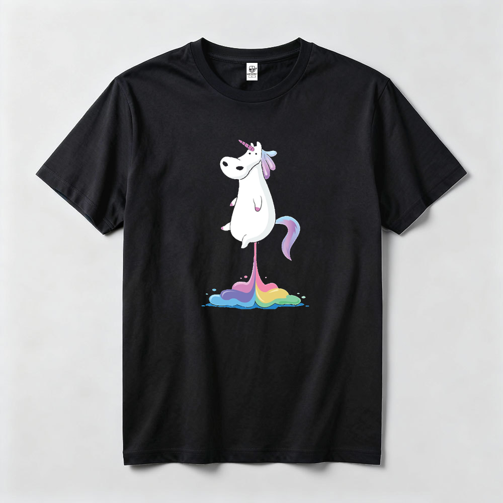 Summer Clothing Drawing - Camiseta divertida y peculiar de algodón