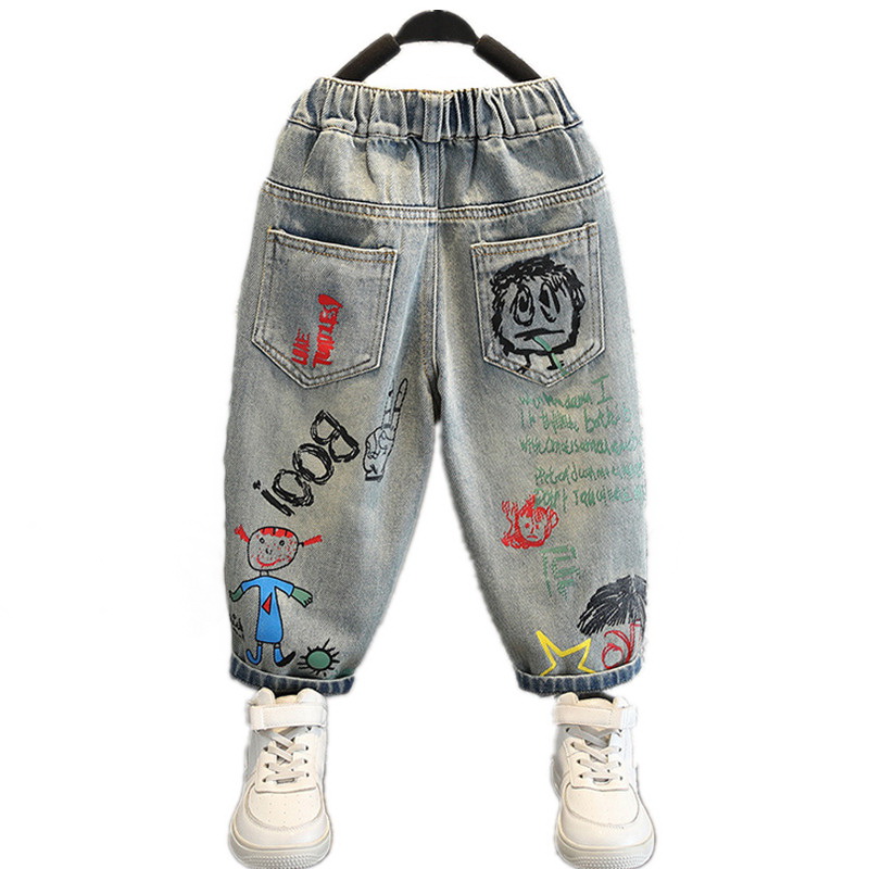 Summer Clothing Drawing - Pantalones vaqueros para bebés, ropa para