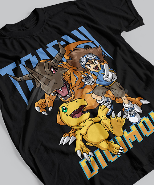 Summer Clothing Brands - 2025 verano Digimon Adventure animación marca