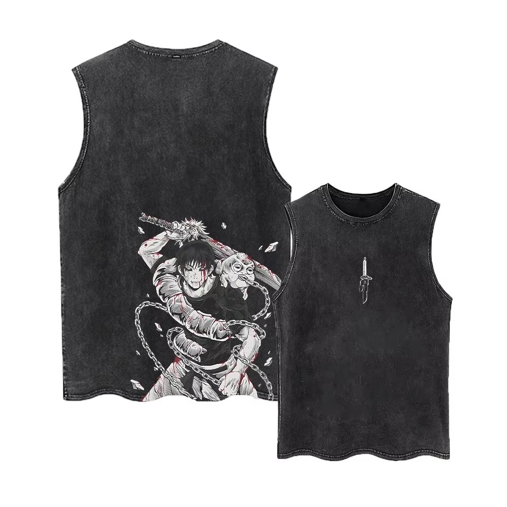 Vintage Summer Clothing Men - Camiseta sin mangas de verano 2026