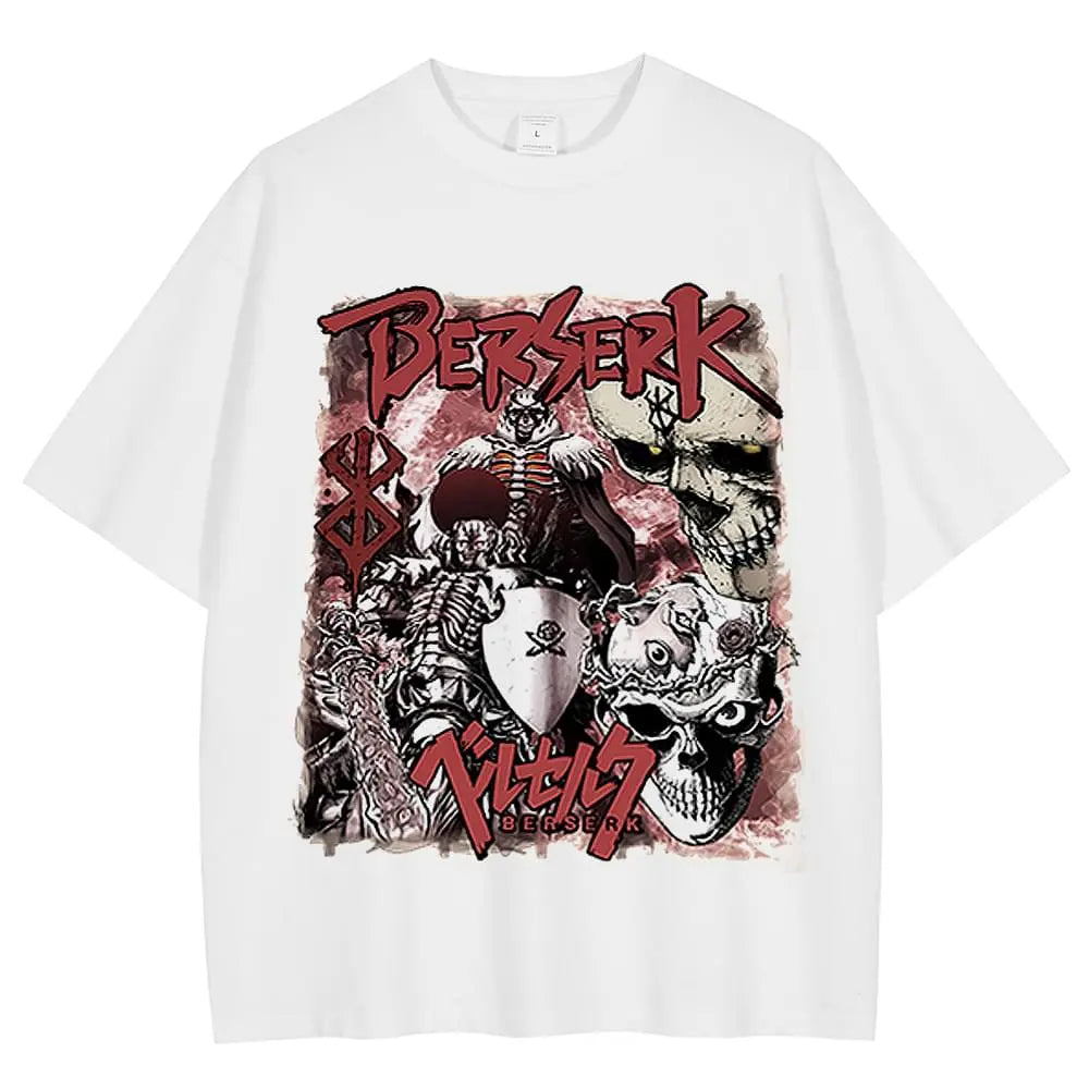 Camiseta Gráfica Berserk Anime - The Endless Summer Clothing Japan reseña y precio