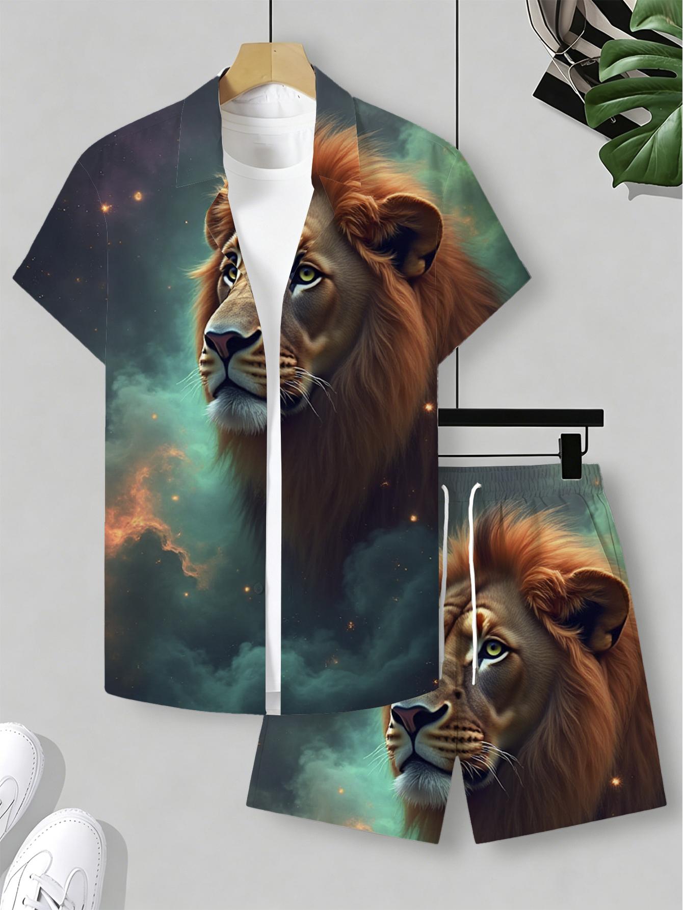 Conjuntos de Camisa para Hombr - Summer Clothing Drip reseña y precio