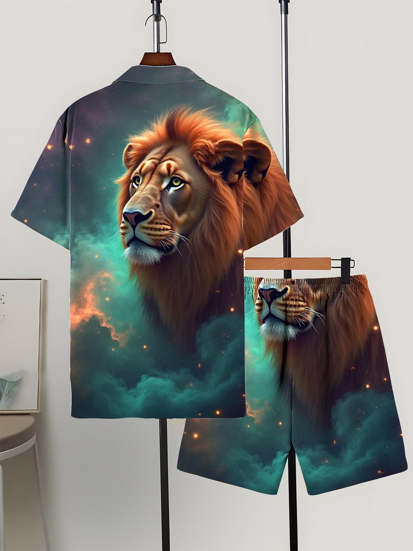 Conjuntos de Camisa para Hombr - Summer Clothing Drip reseña y precio