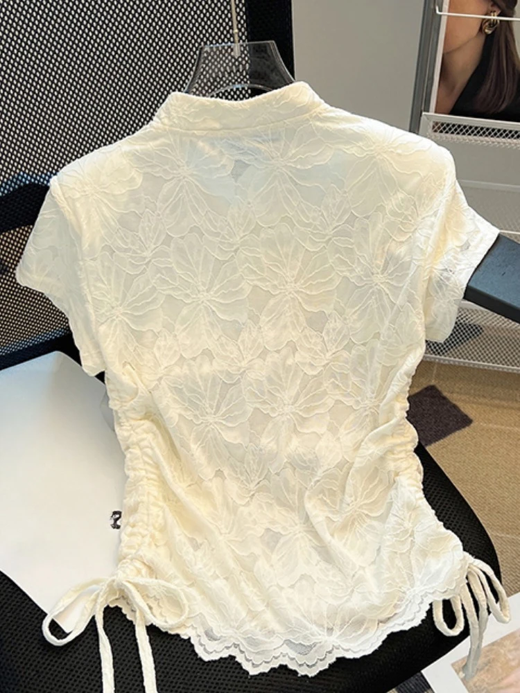 Camisas de estilo chino con cu - Summer Clothing Drawing reseña y precio