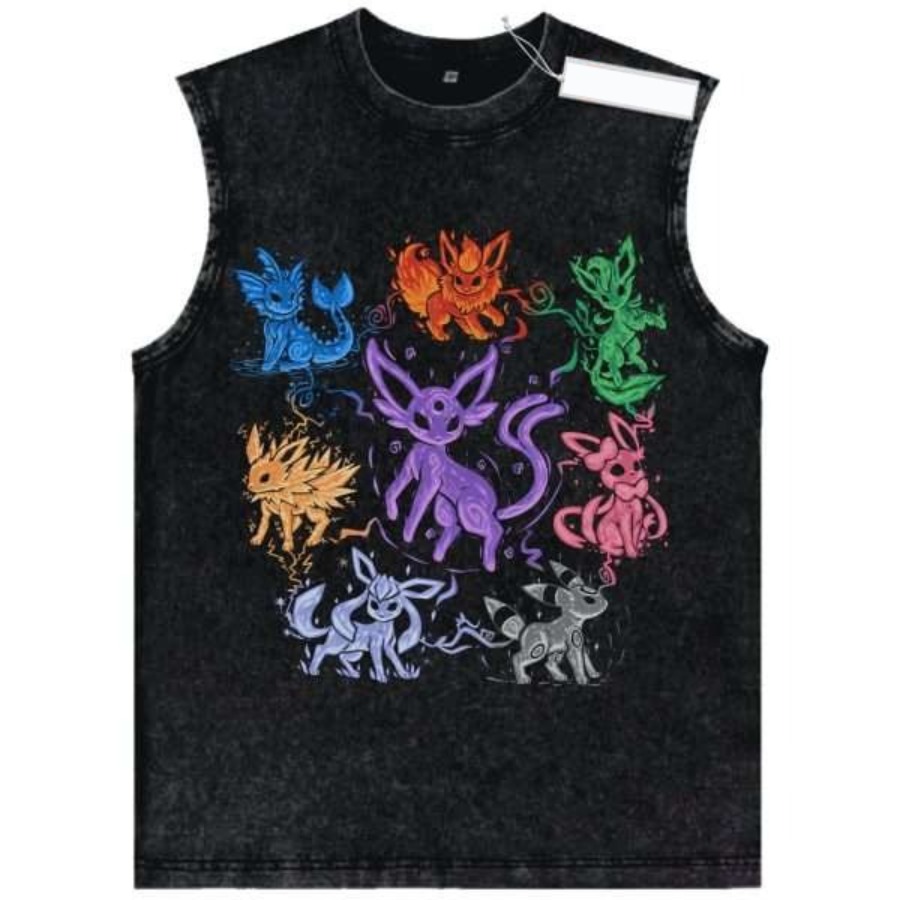 Camiseta sin mangas vintage la - Vintage Summer Clothing Men reseña y precio
