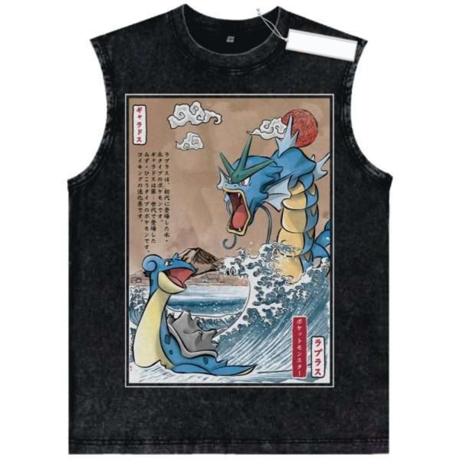 Camiseta sin mangas vintage la - Vintage Summer Clothing Men reseña y precio