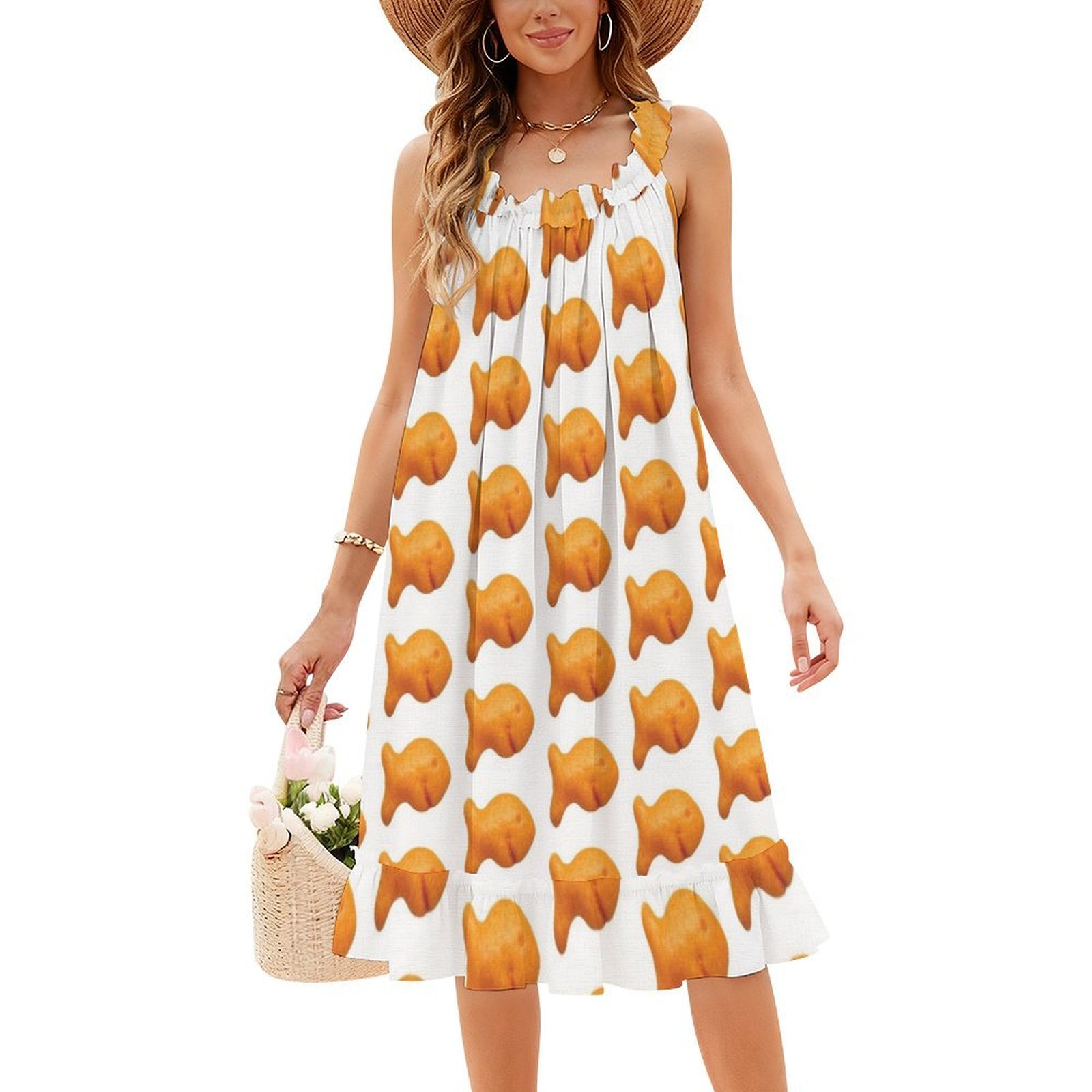 Vestido bohemio sin mangas con - Summer Clothing For A Beach reseña y precio