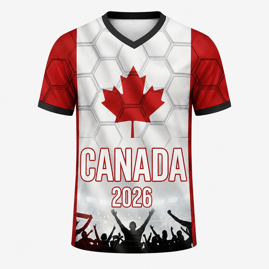 Camiseta de Fútbol de Canadá 2 - Summer Clothing Canada reseña y precio