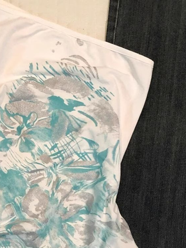 Y2k-camisetas sin mangas con c - Summer Clothing Drawing reseña y precio