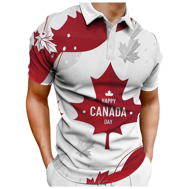 Camisetas Polo de Moda con Est - Summer Clothing Canada reseña y precio