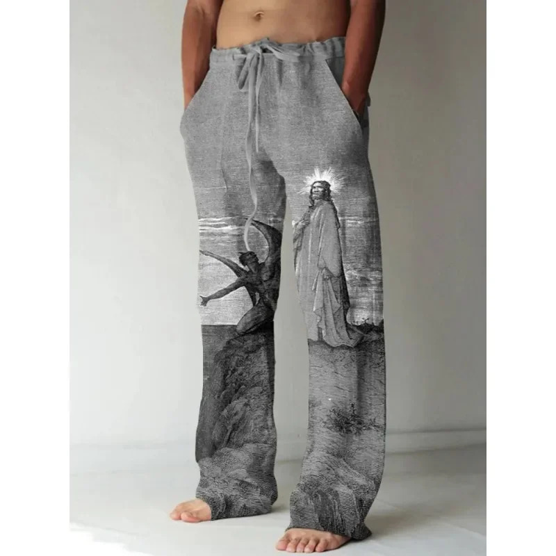 Pantalones informales con esta - Summer Renaissance Clothing reseña y precio