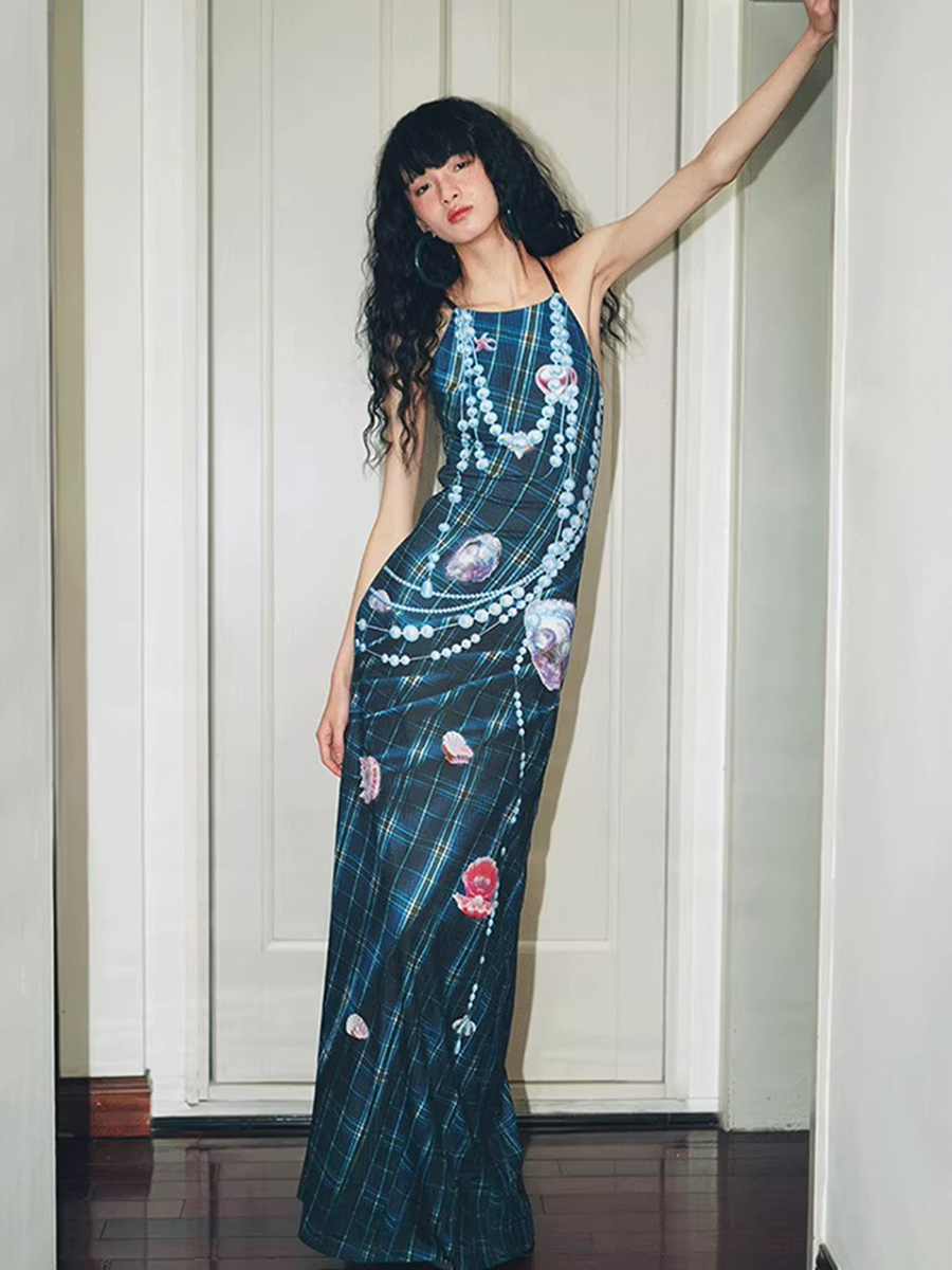 REDDACHiC-vestido a cuadros co - Summer Clothing Drip reseña y precio
