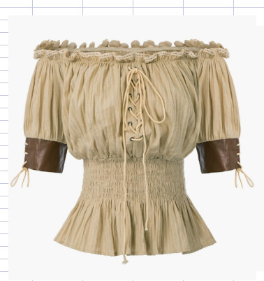 Nuevas Blusas y Prendas Mediev - Summer Renaissance Clothing reseña y precio