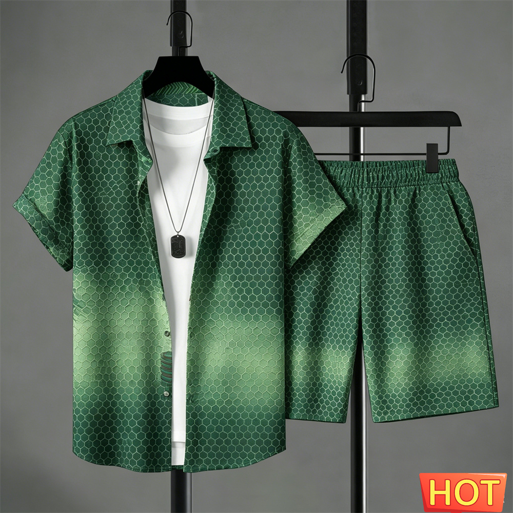 Conjunto de Camisa para Hombre - Summer Clothing Men reseña y precio