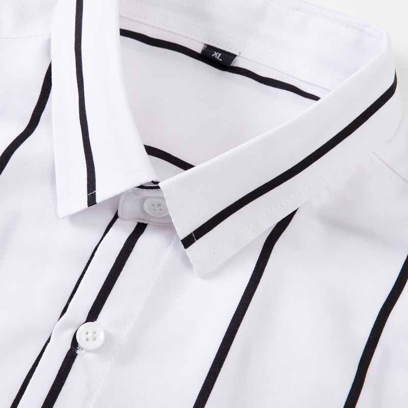 Camisa de Vestir a Rayas para  - Summer Clothing Mens reseña y precio