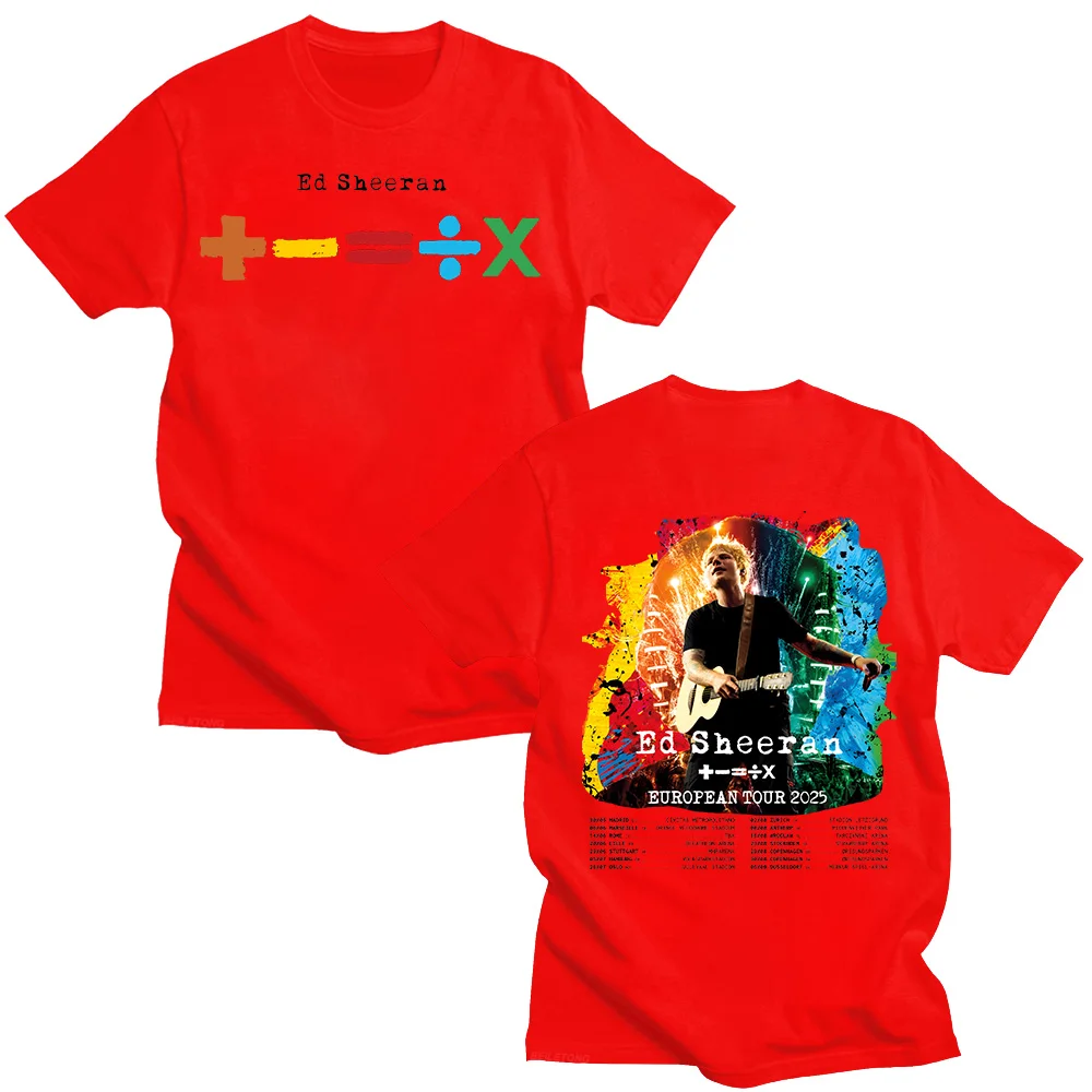Camisetas Ed Sheeran European  - Summer Clothing Gif reseña y precio