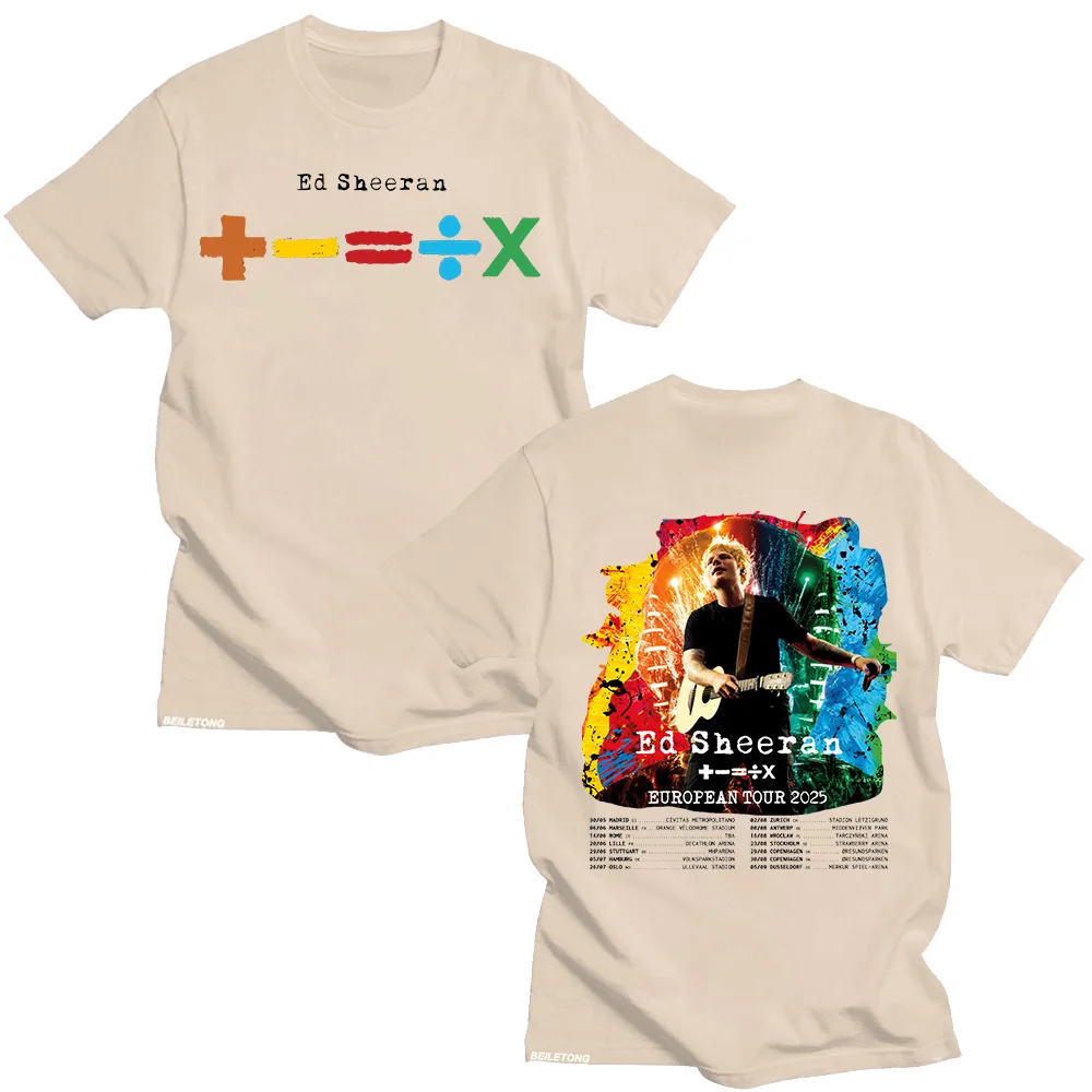 Camisetas Ed Sheeran European  - Summer Clothing Gif reseña y precio