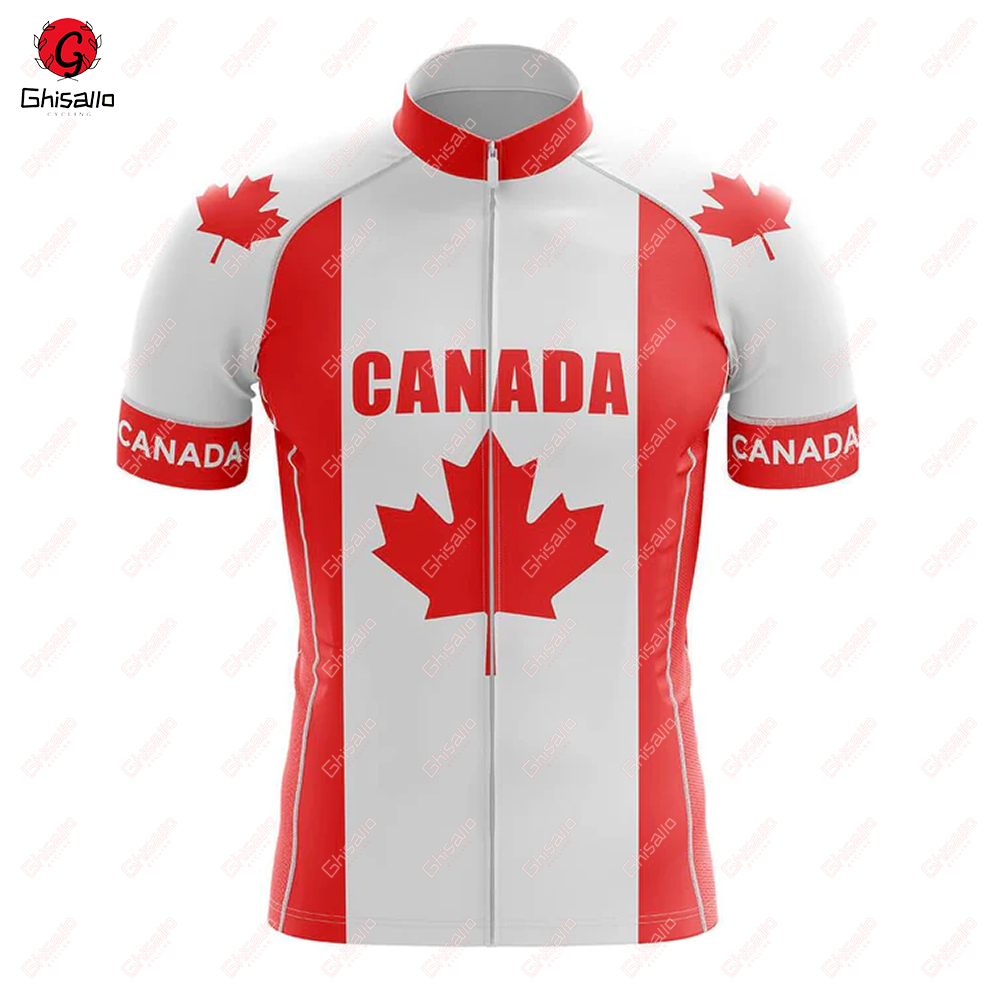 Canada Cycling Jersey for Men, - Summer Clothing Canada reseña y precio