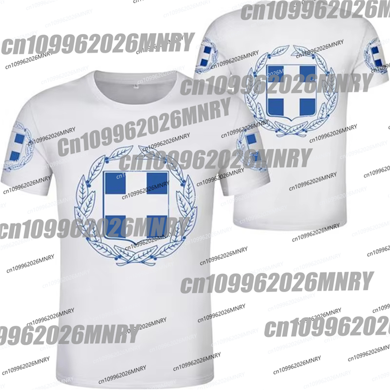 Camiseta con gráfico del emble - Summer Clothing For Greece reseña y precio