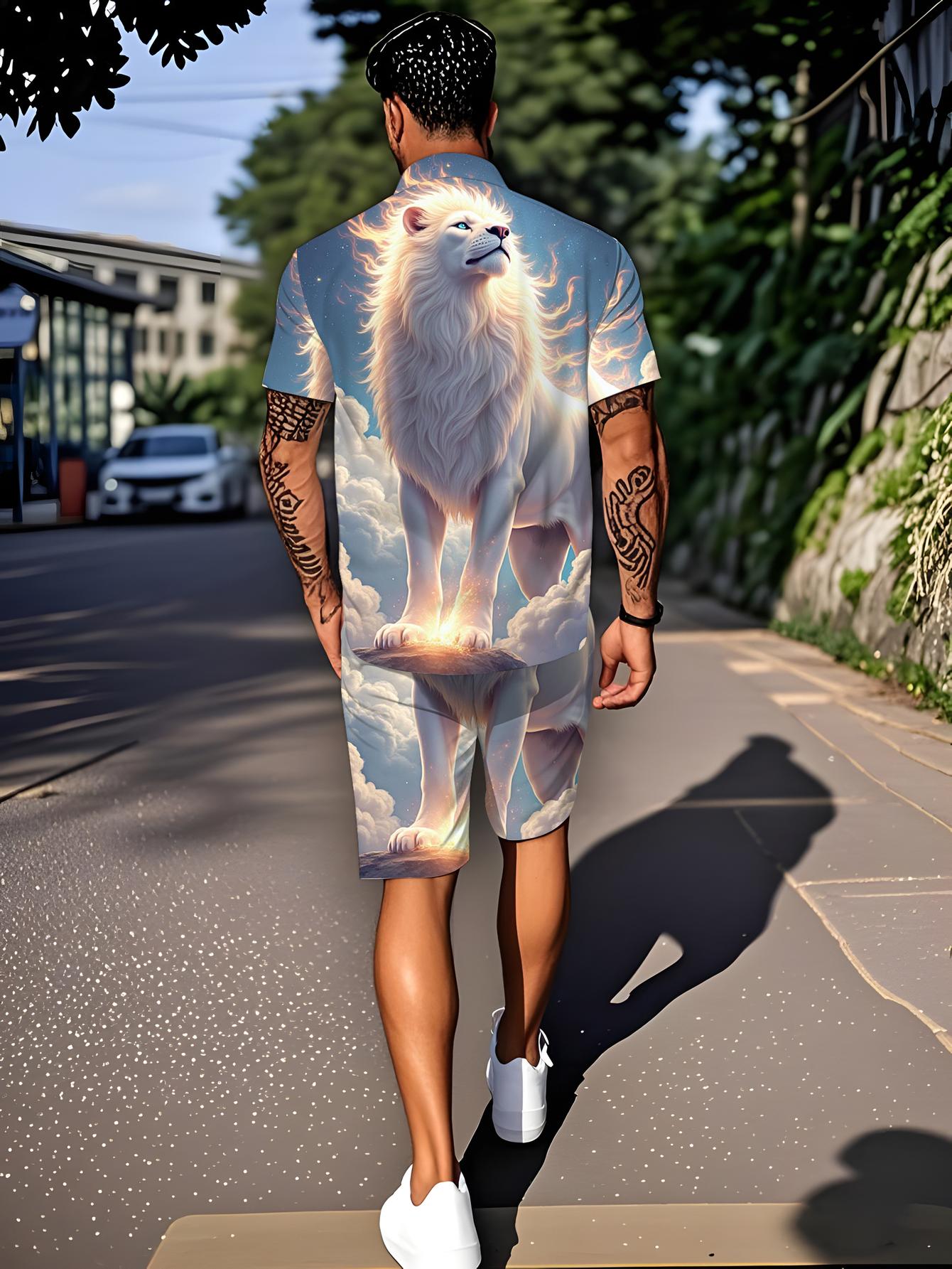 Conjuntos de Camiseta para Hom - Summer Clothing Drip reseña y precio