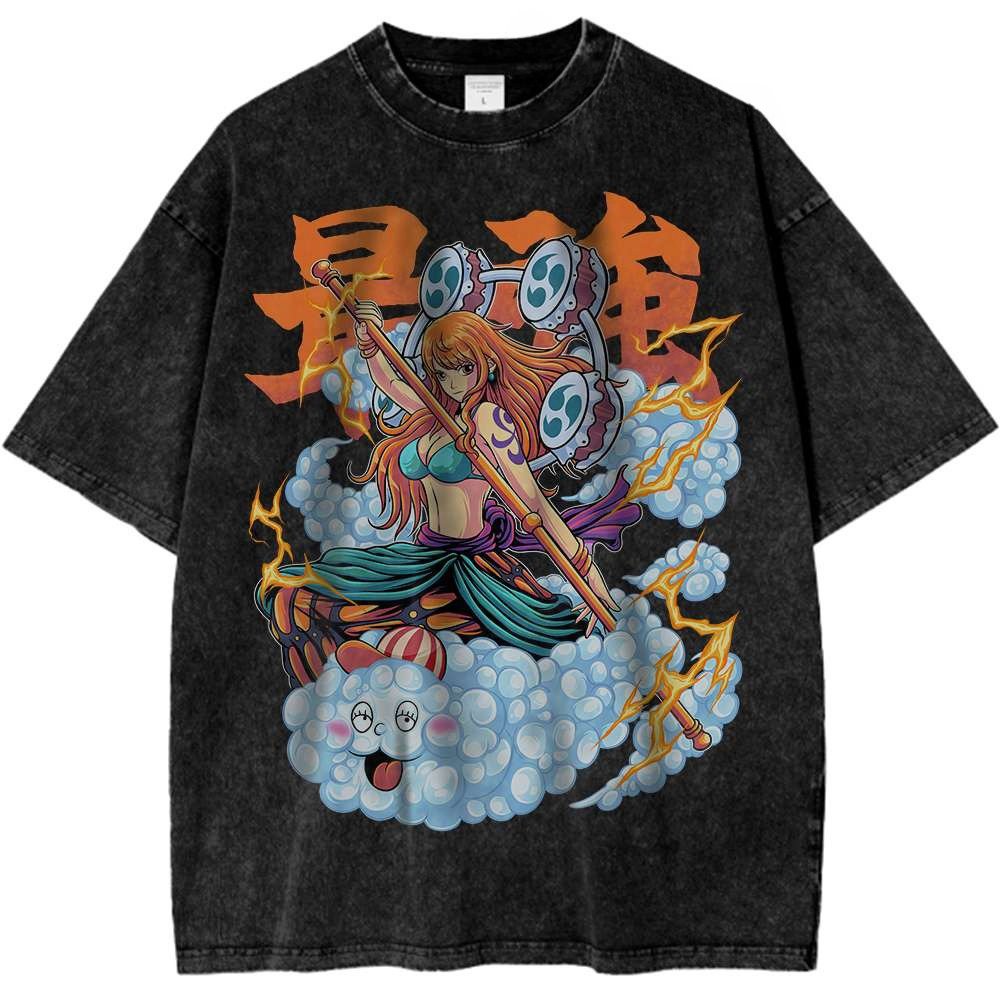 Camiseta de Anime de una pieza - Vintage Summer Clothing Men reseña y precio