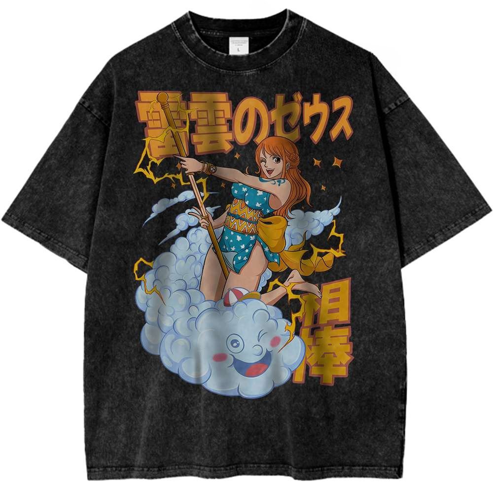 Camiseta de Anime de una pieza - Vintage Summer Clothing Men reseña y precio