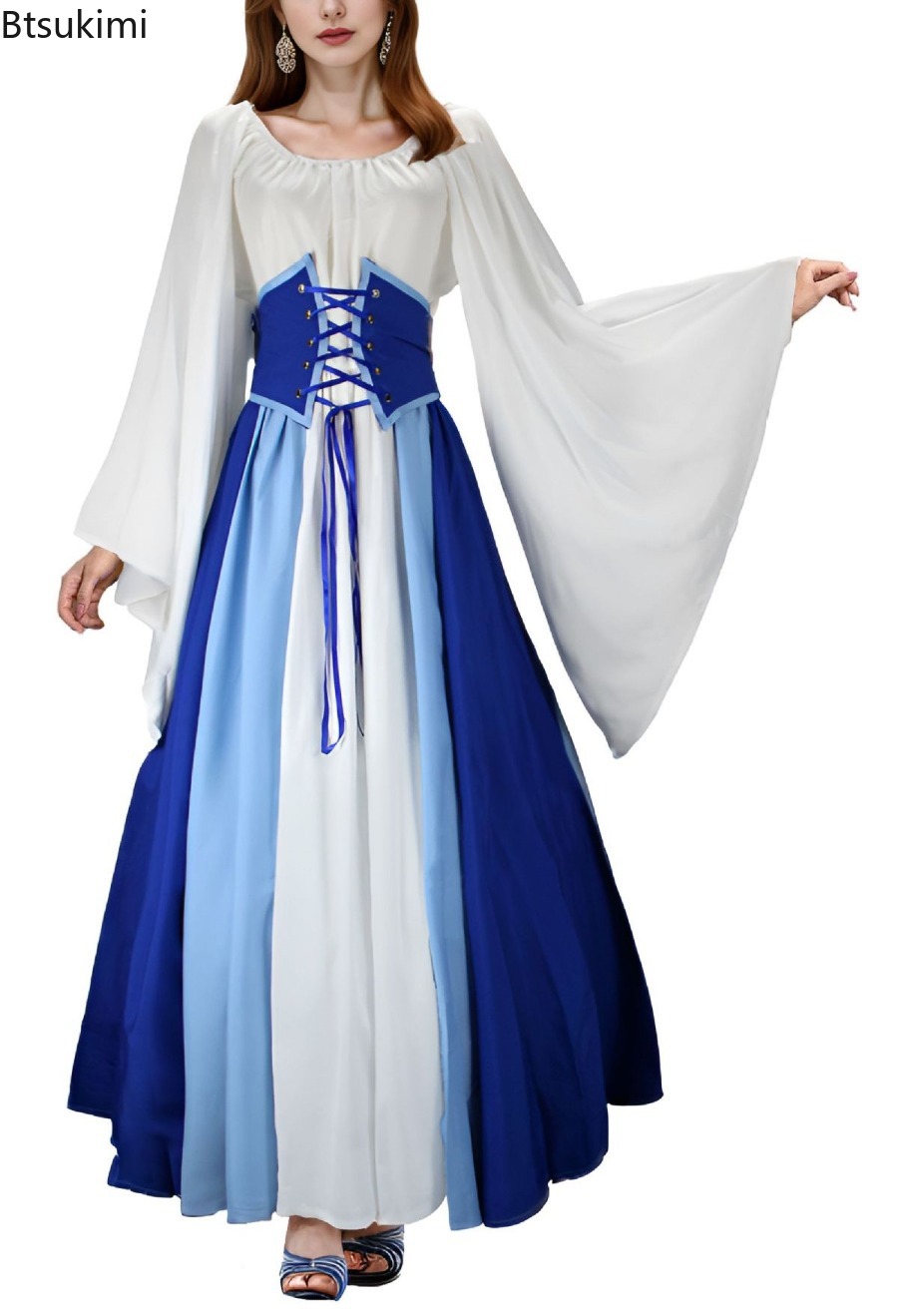 Nuevo Vestido Medieval Gótico  - Summer Renaissance Clothing reseña y precio