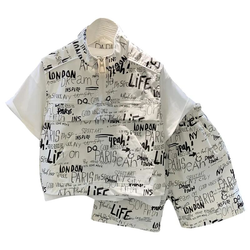 Conjunto de ropa de verano par - Summer Clothing Drawing reseña y precio