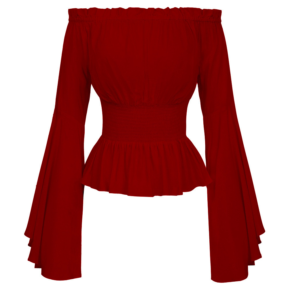 Camisa gótica ajustada acampan - Summer Renaissance Clothing reseña y precio