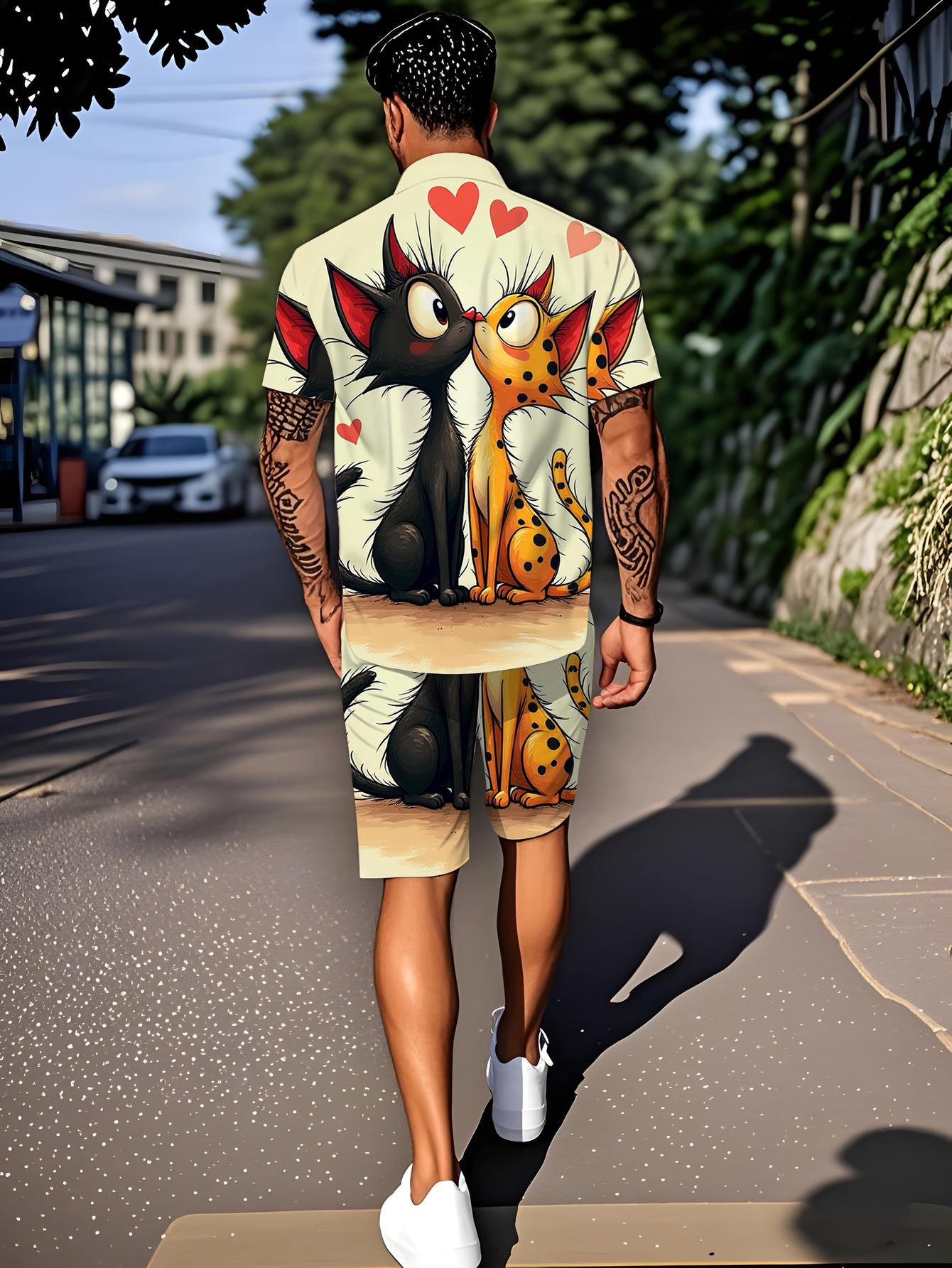 Conjuntos de Camiseta y Pantal - Summer Clothing Drip reseña y precio