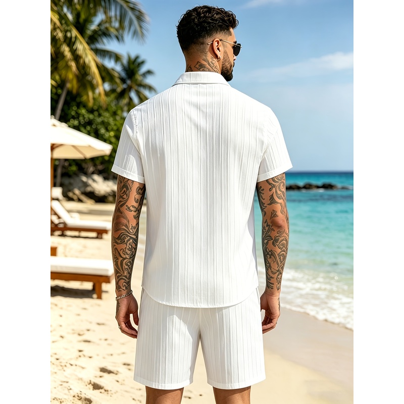 Conjunto de traje informal de  - Summer Knit Clothing reseña y precio