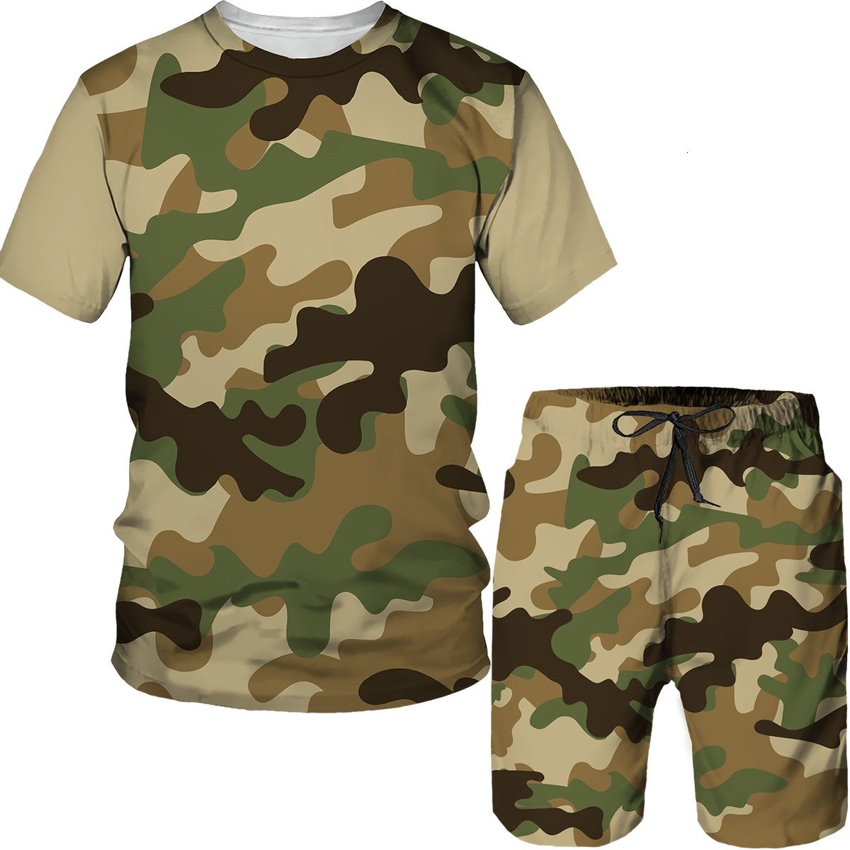Trajes de Camuflaje para Hombr - Summer Knit Clothing reseña y precio