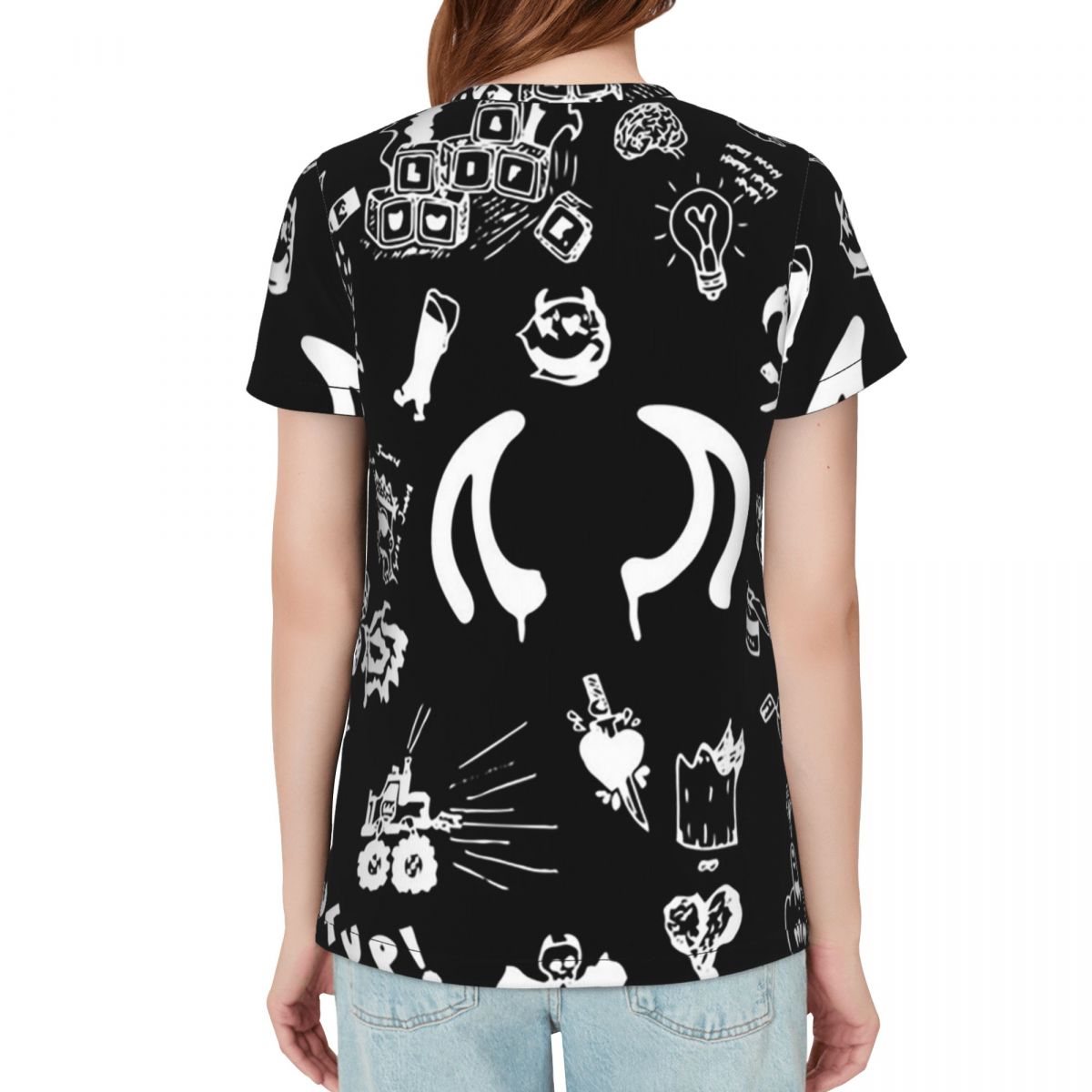 Camiseta con estampado de dibu - Summer Clothing Drawing reseña y precio