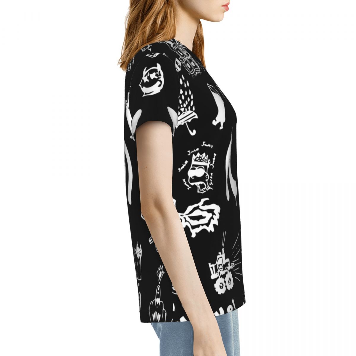 Camiseta con estampado de dibu - Summer Clothing Drawing reseña y precio
