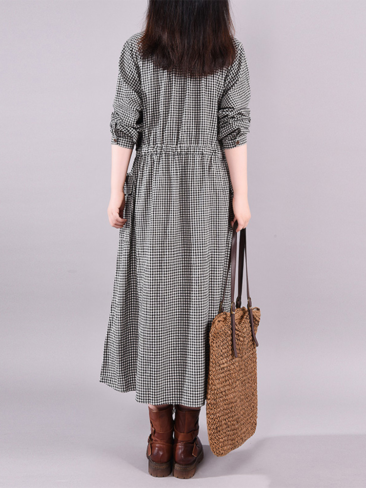 Vestido Vintage de moda a cuad - Summer Clothing Drawing reseña y precio