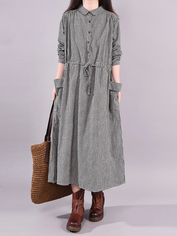Vestido Vintage de moda a cuad - Summer Clothing Drawing reseña y precio