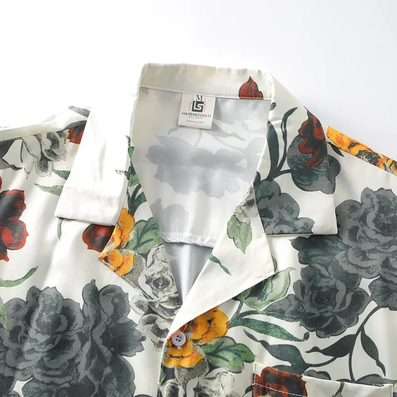 Camisa estampada Camisa de man - Summer Clothing For A Beach reseña y precio