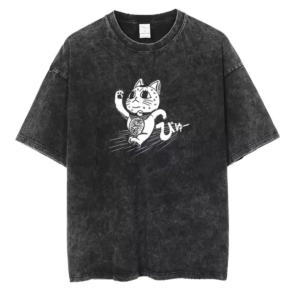 Camiseta Oversize Negra de Ver - Vintage Summer Clothing Men reseña y precio
