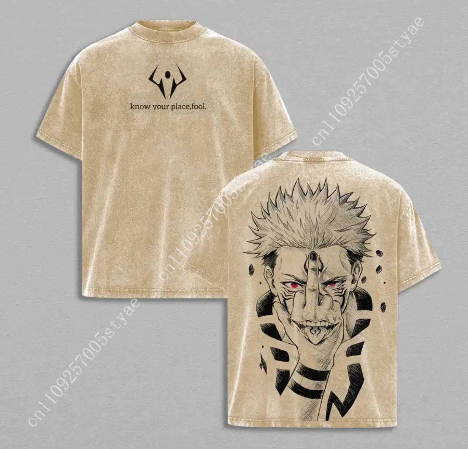 Camiseta Gráfica Anime Ryomen  - Vintage Summer Clothing Men reseña y precio