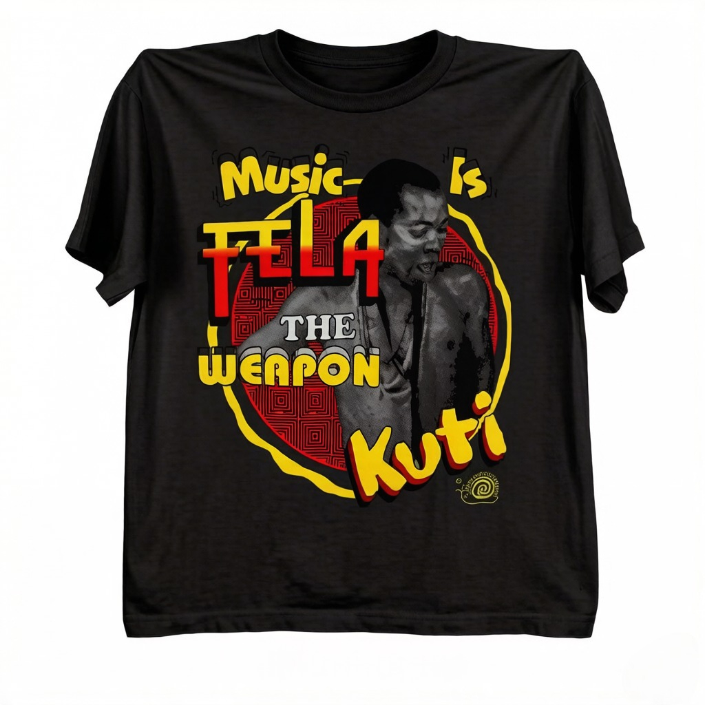 Camiseta Blanca Fela Kuti de M - Summer Clothing Drip reseña y precio