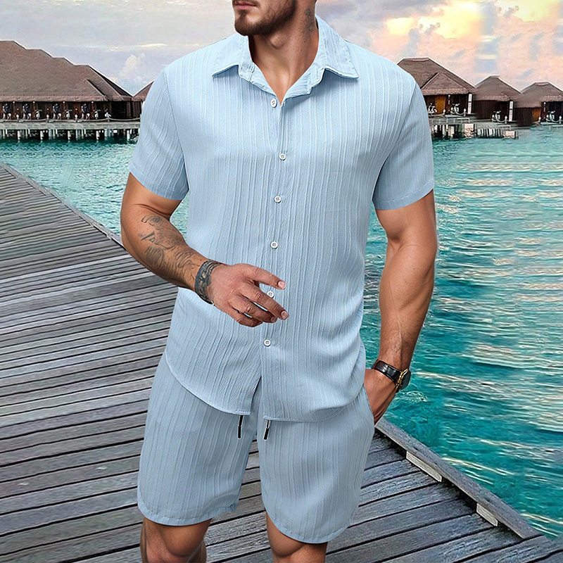 Conjunto de 2 Piezas para Homb - Summer Clothing Men reseña y precio