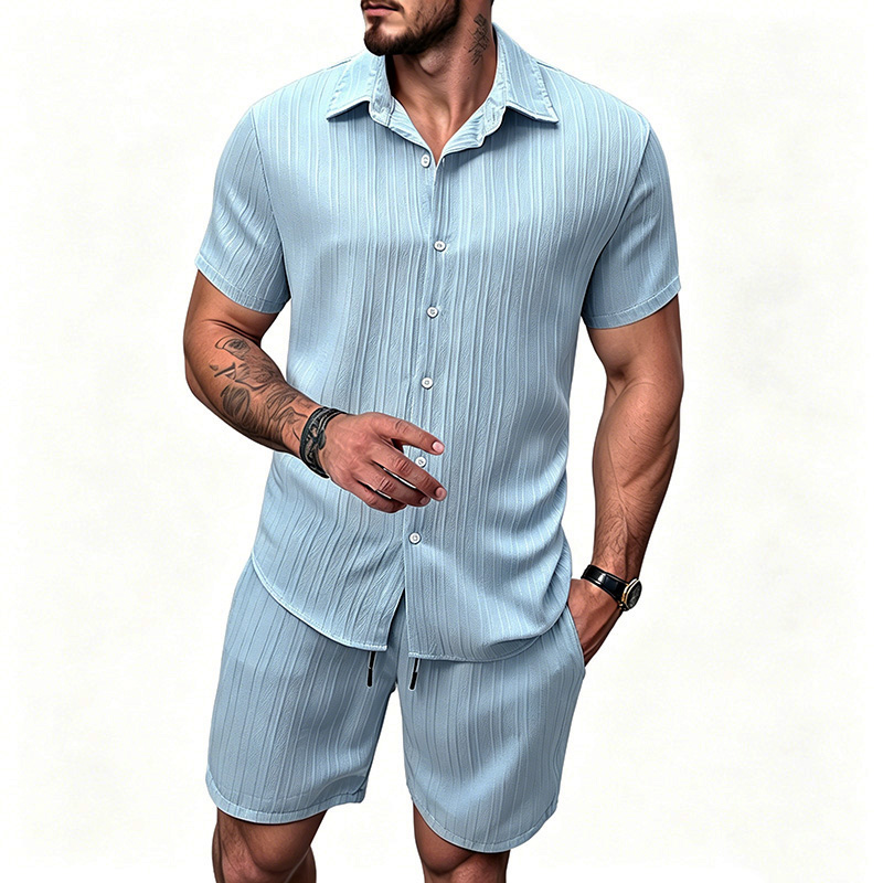 Conjunto de 2 Piezas para Homb - Summer Clothing Men reseña y precio